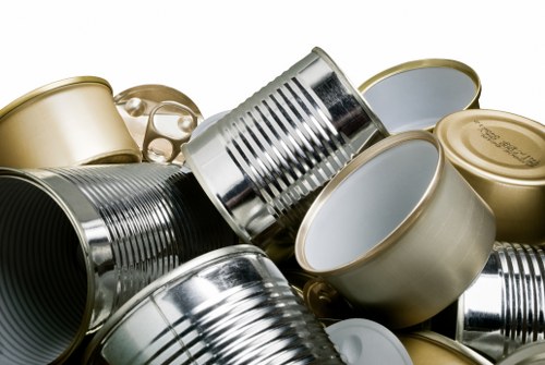 Team conducting a final safety check before departing with collected waste